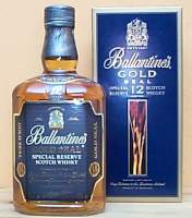 Ballantine's Gold Seal 12 years old.