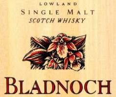 Bladnoch lowland single malt scotch whisky logo