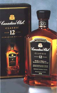Canadian Club Classic, 12 Years old.