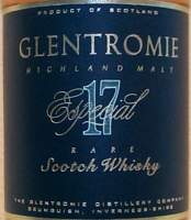 Glentromie 17 years old highland malt Rare special scotch whisky