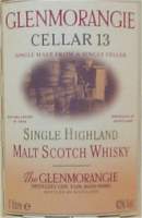 Glenmorangie Cellar 13 single highland malt scotch whisky