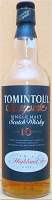 Tomintoul Speyside 10 years old - bottle