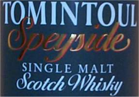 Tomintoul Speyside 10 years old - logo