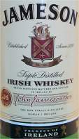 Jameson Irish whiskey - Label