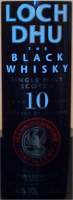 Loch Dhu The Black Whisky label